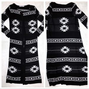 Cotton Emporium Duster Sweater Small